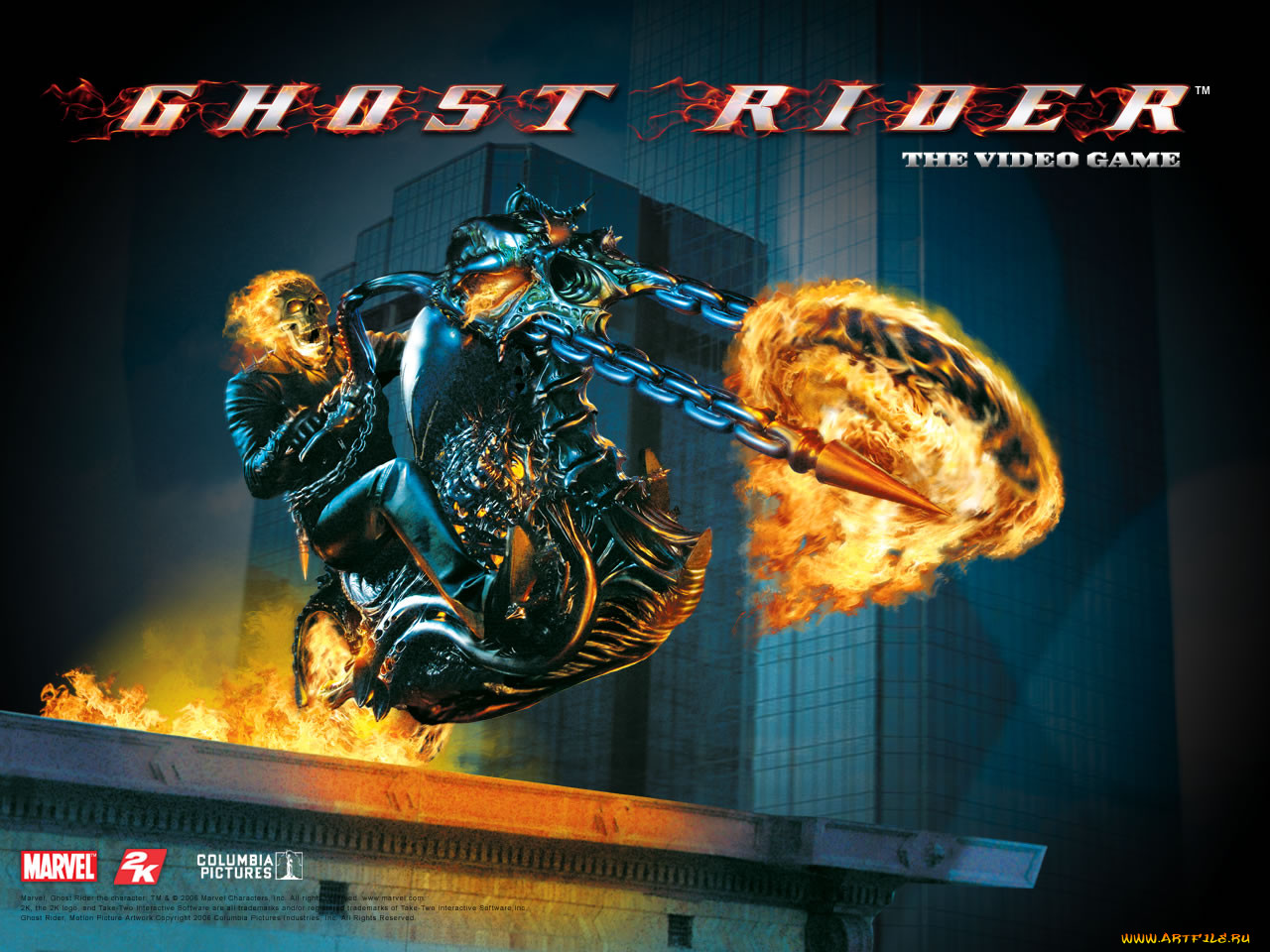 , , ghost, rider, the, video, game